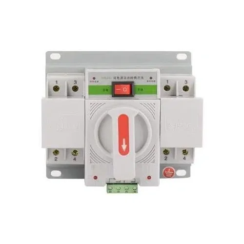 100 Amp Motorized Ats ဆိုလာ အလိုအလျောက် ပြောင်းလဲခြင်း ခလုတ်