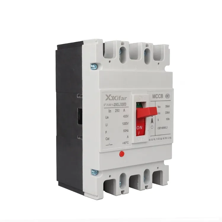 250a 2p Mccb Circuit Breaker ပုံသေအမျိုးအစား
