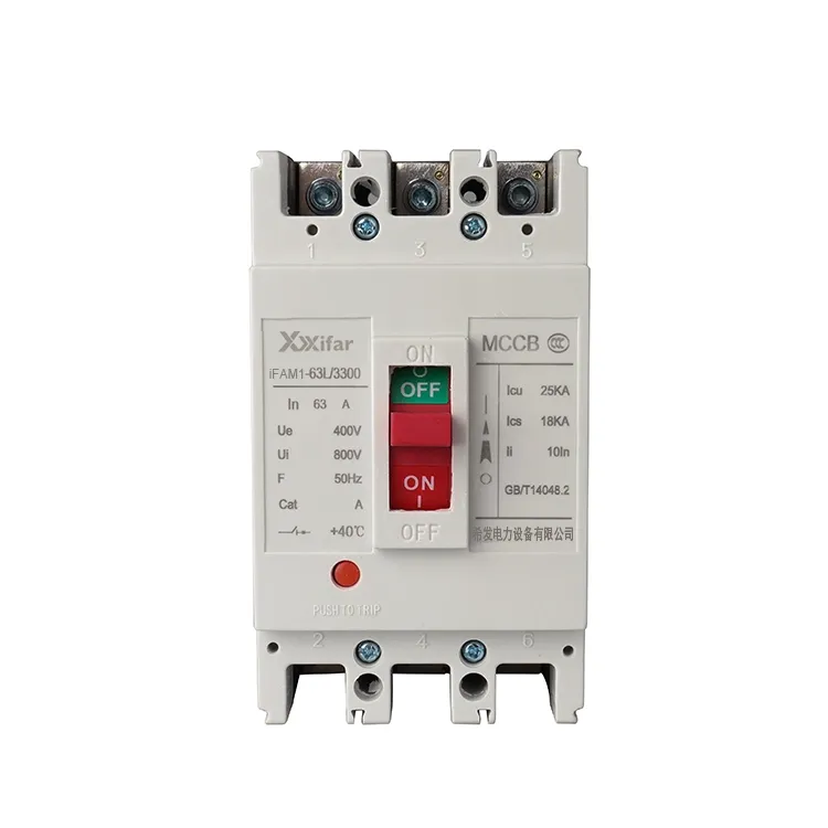 Auxiliary Contacts နှင့်အတူ 63a 4p Tpn Mccb